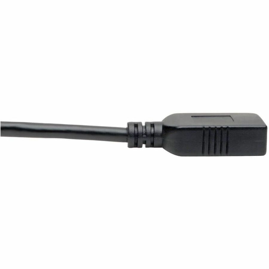 Eaton Tripp Lite Series USB-C to USB-A Adapter (M/F), USB 3.2 Gen 1 (5 Gbps), USB-IF Certified, Thunderbolt 3 Compatible, 6-in. (15.24 cm) — U428-C6N-F