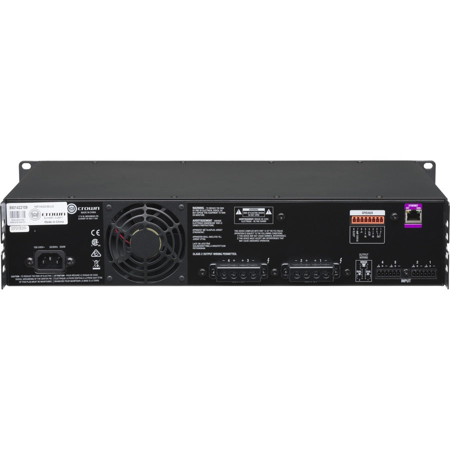 Crown CDi DriveCore 4|300 Amplifier - 1200 W RMS - 4 Channel — NCDI4X300-U-US