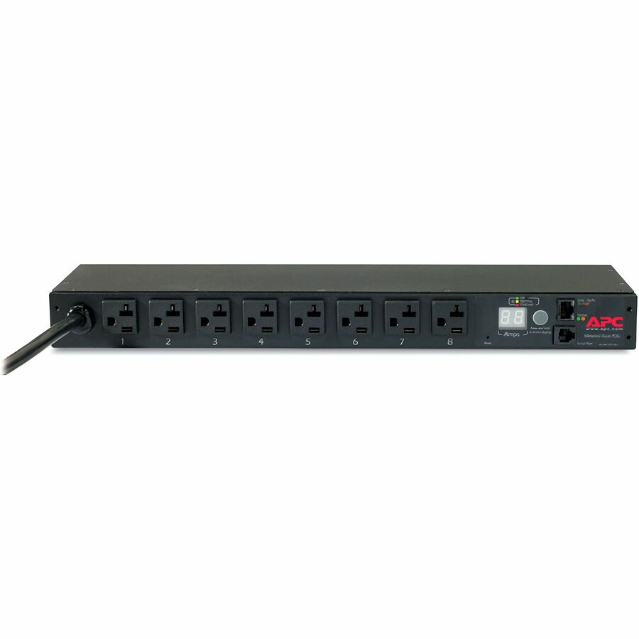 Rack PDU, Metered, 1U, 20A, 120V, (8) 5-20 — AP7801B