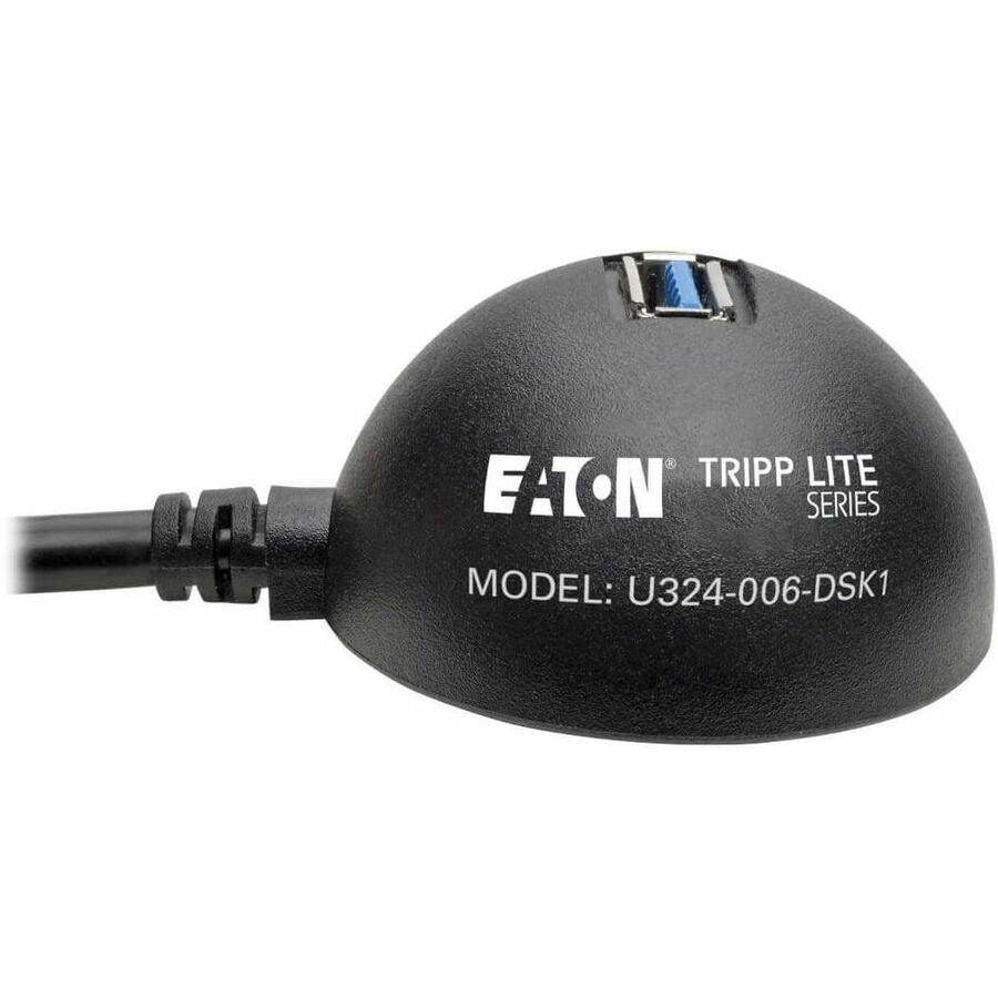 Eaton Tripp Lite Series 1-Port USB 3.0 SuperSpeed Desktop Extension Cable (A M/F), 6 ft. (1.83 m) — U324-006-DSK1
