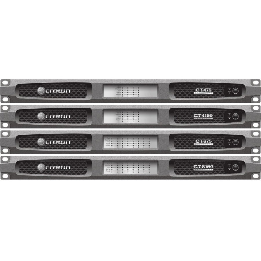 Crown ComTech DriveCore CT 475 Amplifier - 300 W RMS - 4 Channel — NCT475A-U-US