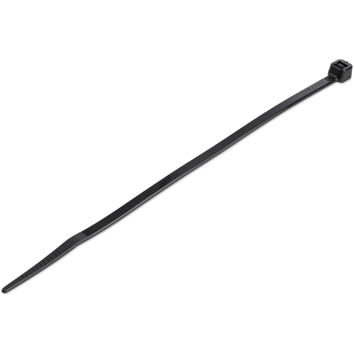 StarTech.com 6"(15cm) Cable Ties, 1-3/8"(39mm) Dia, 40lb(18kg) Tensile Strength, Nylon Self Locking Zip Ties, UL Listed, 100 Pack, Black — CBMZT6B