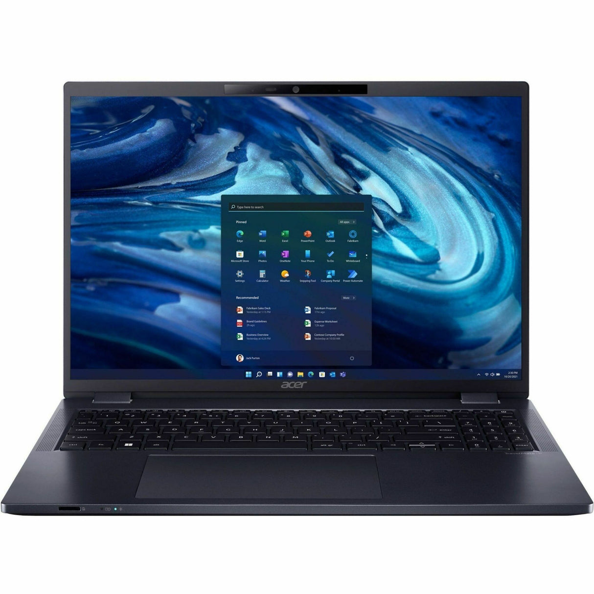 Acer TravelMate P4 P416-41 TMP416-41-R6Y5 16" Notebook - WUXGA - AMD Ryzen 5 PRO 6650U - 16 GB - 512 GB SSD - English Keyboard - Slate Blue — NX.VUXAA.001