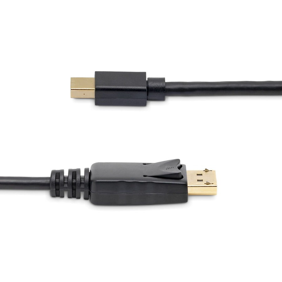 StarTech.com 6ft Mini DisplayPort to DisplayPort 1.2 Cable, 10 Pack, 4K x 2K mDP to DisplayPort Adapter Cable, Mini DP to DP Cord — MDP2DPMM610PK