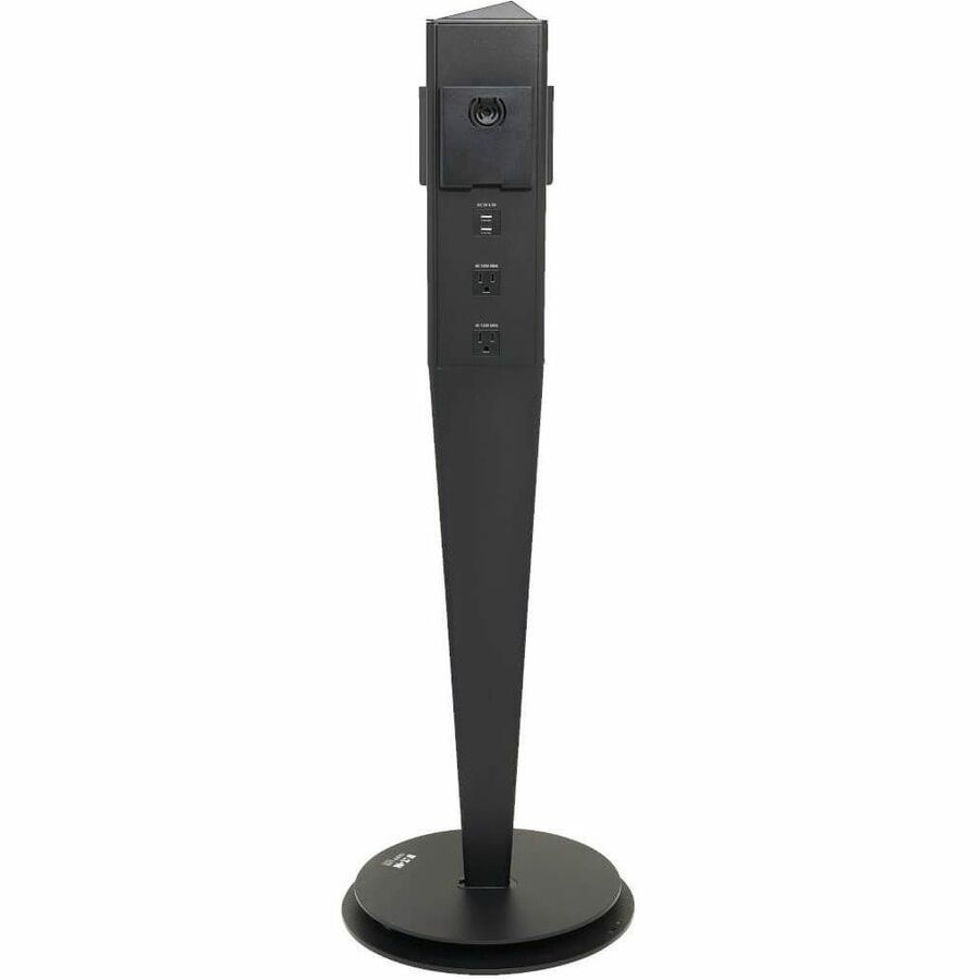 Eaton Tripp Lite Series Safe-IT 5-Port Mobile Power Tower and USB Charging Station - USB-C 60W, 4x USB-A, 6x 5-15R, Wireless Charging, 1000 Joules, 10 ft. Cord, Antimicrobial Protection — TLM610CPAM