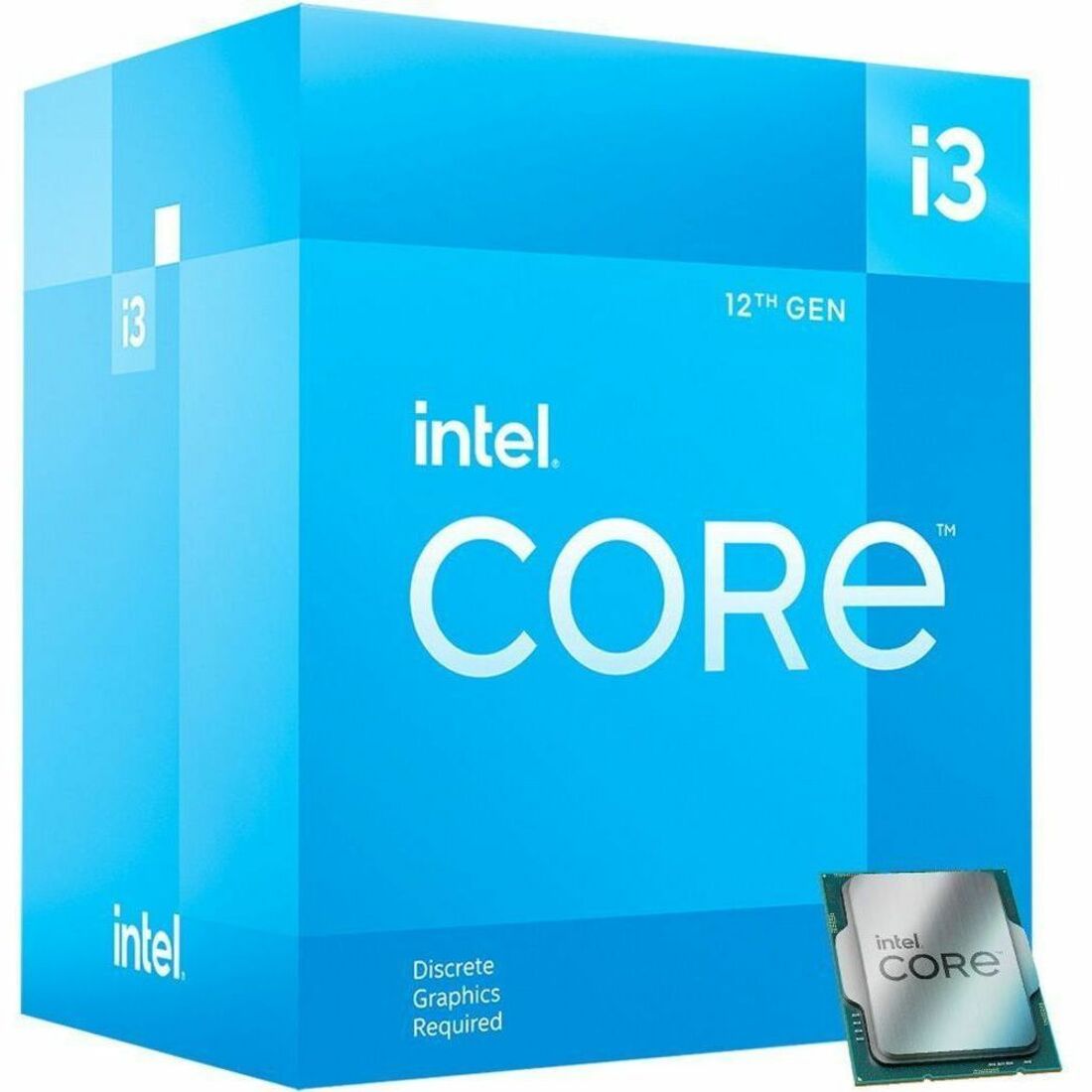 Intel Core i3 (12th Gen) i3-12100F Quad-core (4 Core) 3.30 GHz Processor - Retail Pack — BX8071512100F