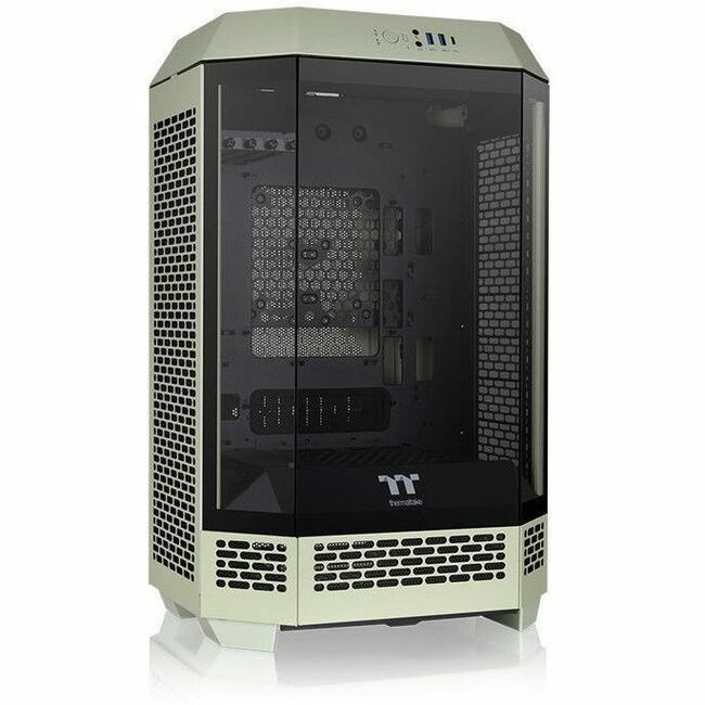 Thermaltake The Tower 300 Matcha Green Micro Tower Chassis — CA-1Y4-00SEWN-00