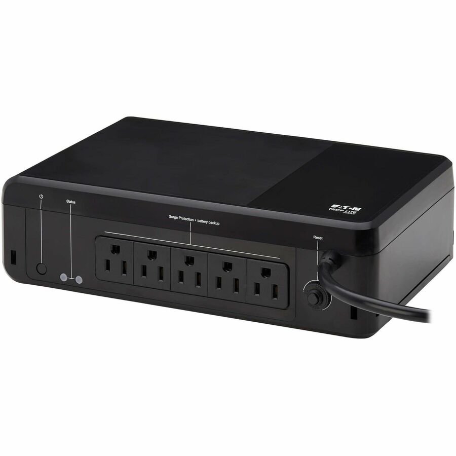 Eaton Tripp Lite Series 850VA 450W 120V Standby UPS - 5 NEMA 5-15R Outlets (Surge + Battery Backup), 5-15P Plug, Desktop — BC850R