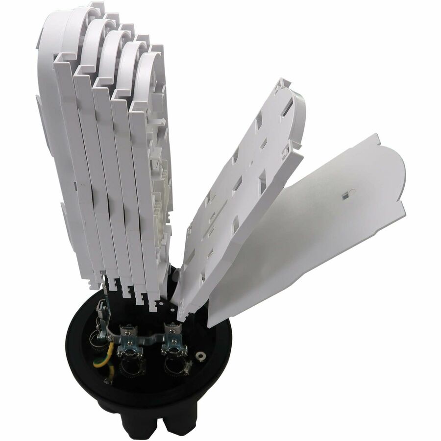 Eaton Tripp Lite Series Fiber Splice Dome Enclosure - 6 Splicing Trays, 576 Fiber Capacity, IP68 Rated — N600D-0576-6