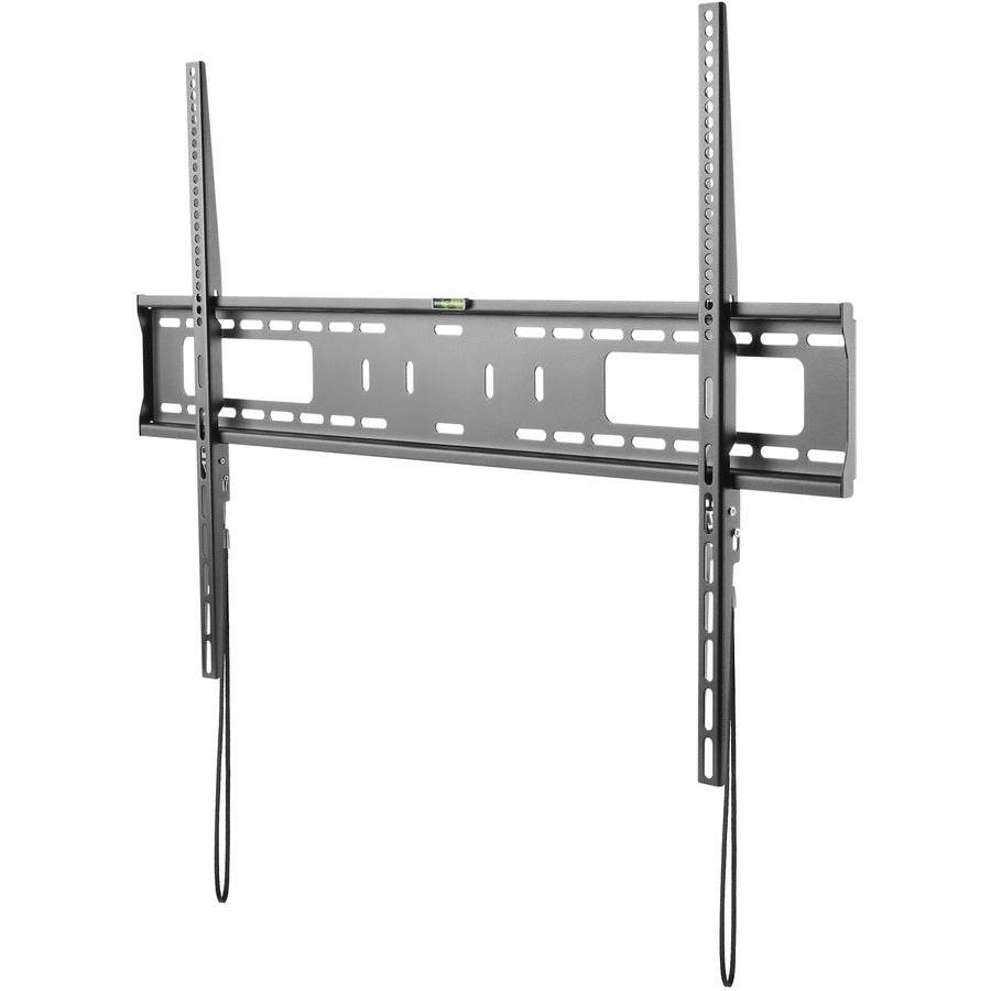 StarTech.com Flat Screen TV Wall Mount - Fixed - For 60" to 100" VESA Mount TVs - Steel - Heavy Duty TV Wall Mount - Low-Profile Design - Fits Curved TVs — FPWFXB1