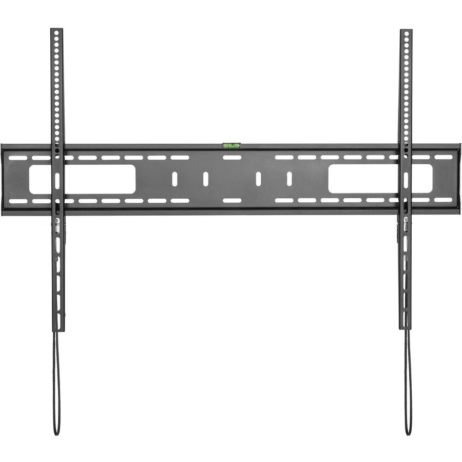 StarTech.com Flat Screen TV Wall Mount - Fixed - For 60" to 100" VESA Mount TVs - Steel - Heavy Duty TV Wall Mount - Low-Profile Design - Fits Curved TVs — FPWFXB1