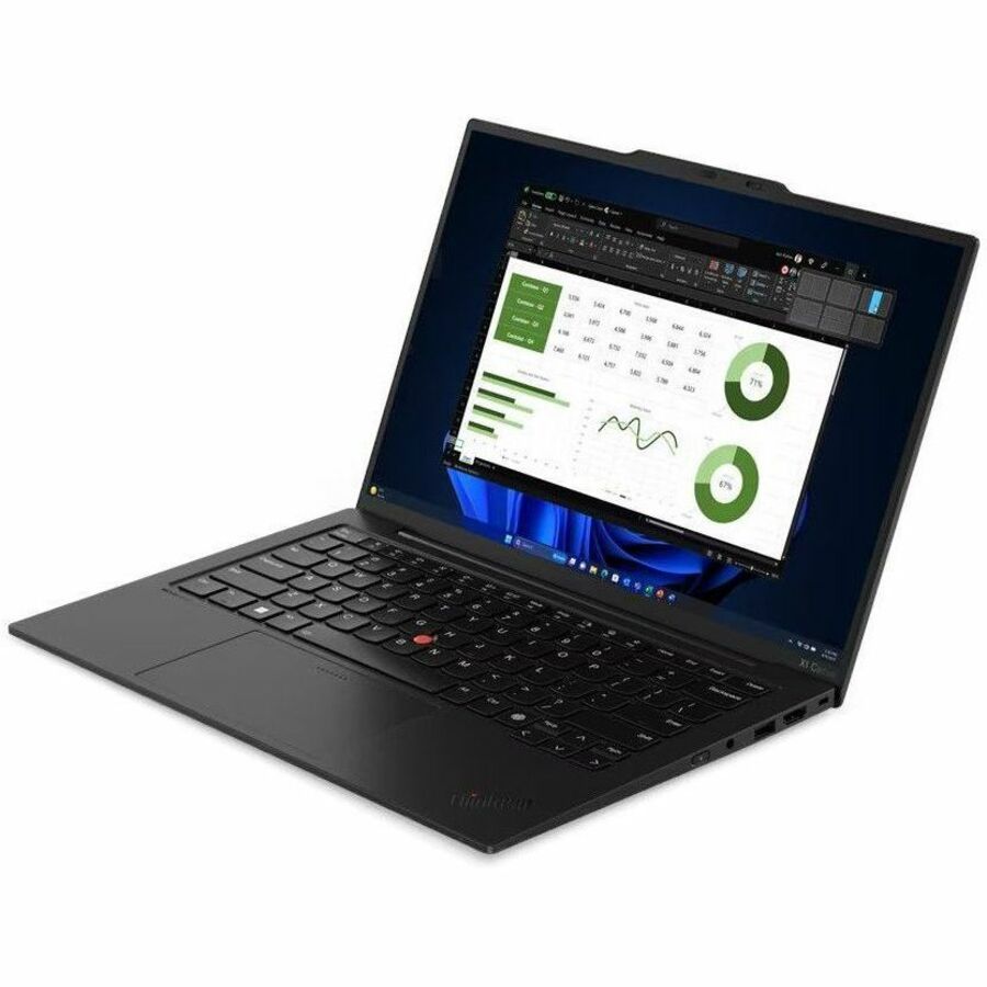 Lenovo ThinkPad X1 Carbon Gen 12 21KC00A2US 14" Touchscreen Notebook - WUXGA - Intel Core Ultra 7 155U - Intel Evo Platform - 16 GB - 1 TB SSD - English Keyboard - Black Paint — 21KC00A2US