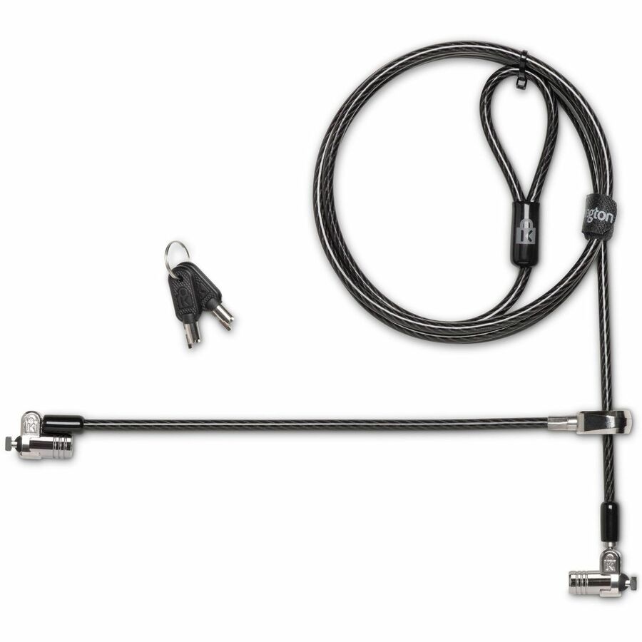 Kensington MicroSaver Keyed Dual Head Laptop Lock - TAA — K65048TAA