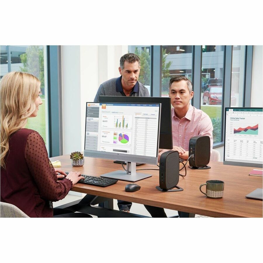 HP Elite t755 Thin Client Ryzen Embedded V2546 Hexa-core (6 Core) 3 GHz - TAA Compliant — B5VJ4UT#ABA