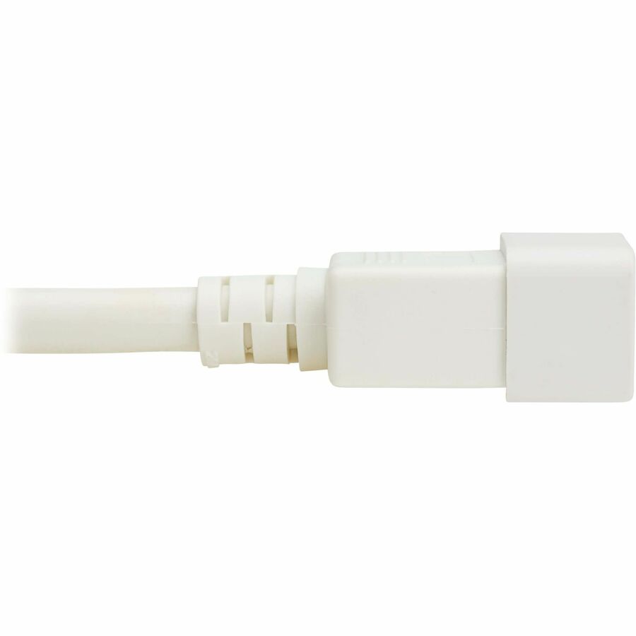 Eaton Tripp Lite Series Power Cord, C20 to C21 - Heavy-Duty, 20A, 250V, 12 AWG, 6 ft. (1.8 m), White — P035-006-AWH
