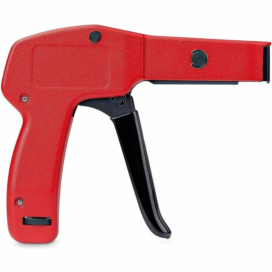 StarTech.com Nylon Cable Tie Gun, Zip Tie Cable Cutter/Installation Tool, Zip Tie Tensioning/Tightener, TAA Compliant — N10MM-CABLE-TIE-GUN