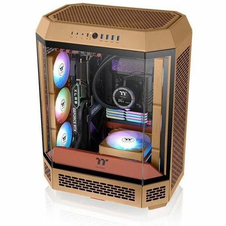 Thermaltake CT140 EX Reverse ARGB Sync PC Cooling Fan Gravel Sand (3-Fan Pack) - 3 Pack — CL-F228-PL14GS-A
