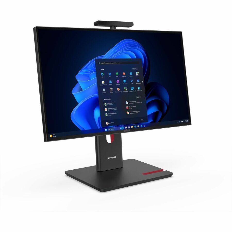 Lenovo ThinkCentre M90a Gen 6 13AT0004US All-in-One Computer - Intel Core Ultra 5 2nd Gen 225 - 16 GB - 512 GB SSD - 23.8" Full HD - Desktop - Black — 13AT0004US