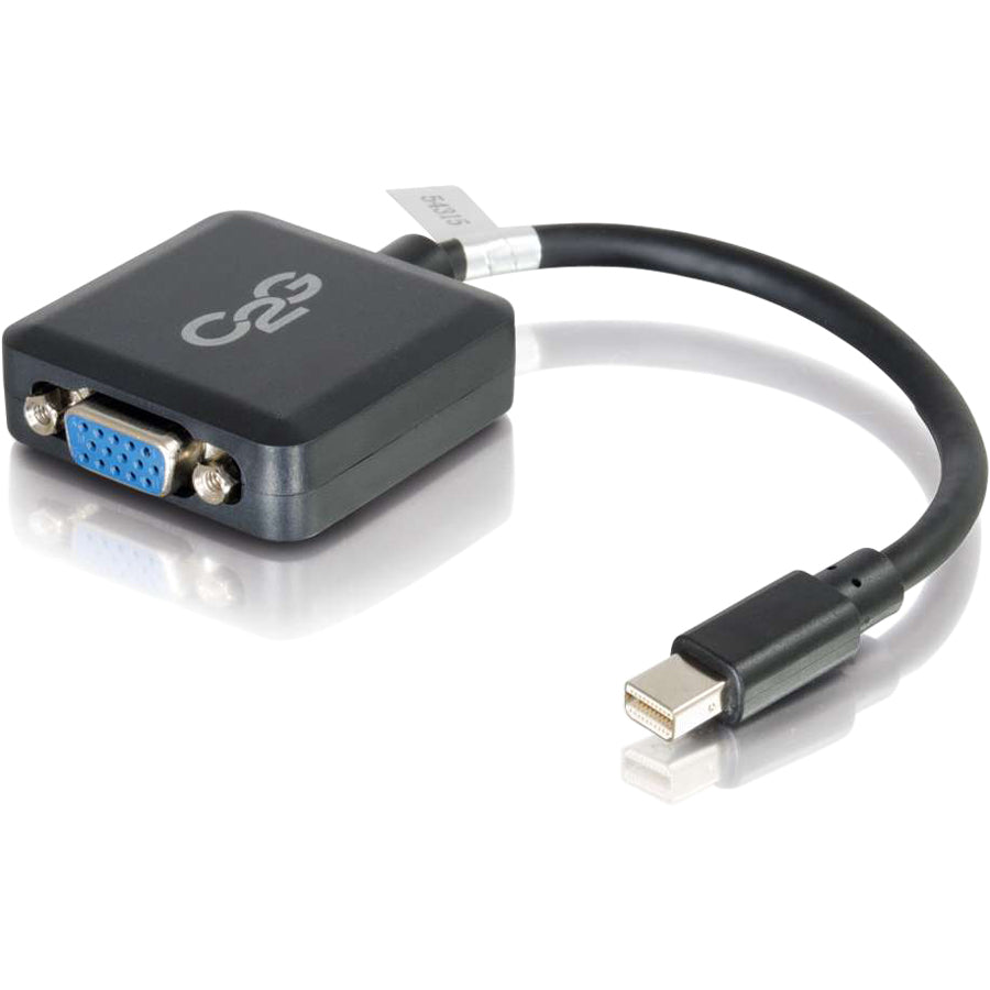 C2G Mini DisplayPort to VGA Adapter - 8in - Active - M/F — 54315