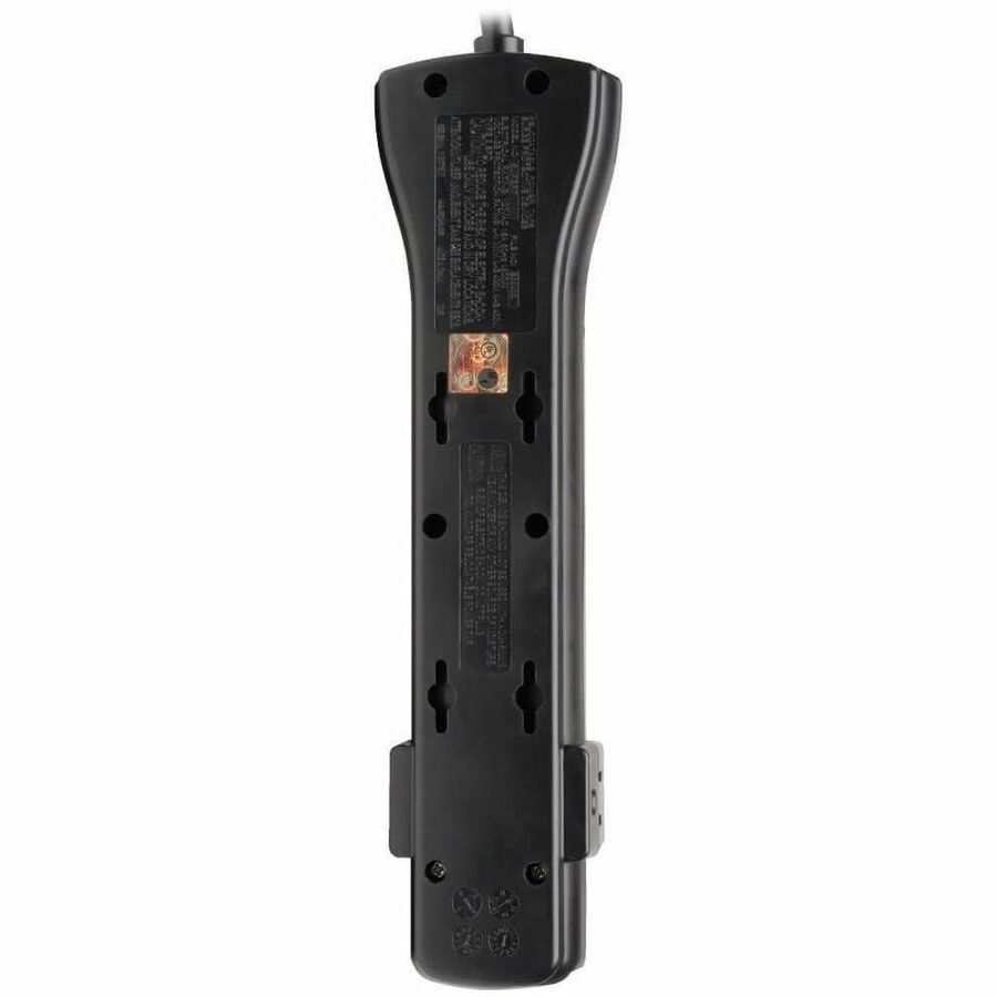 Eaton Tripp Lite Series Protect It! 7-Outlet Surge Protector, 7 ft. Cord with Right-Angle Plug, 2160 Joules, Diagnostic LEDs, Black Housing — SUPER7B