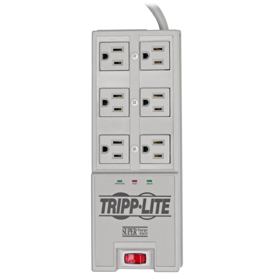 Eaton Tripp Lite Series Protect It! 6-Outlet Surge Protector, 6 ft. (1.83 m) Cord, 2420 Joules — TR-6