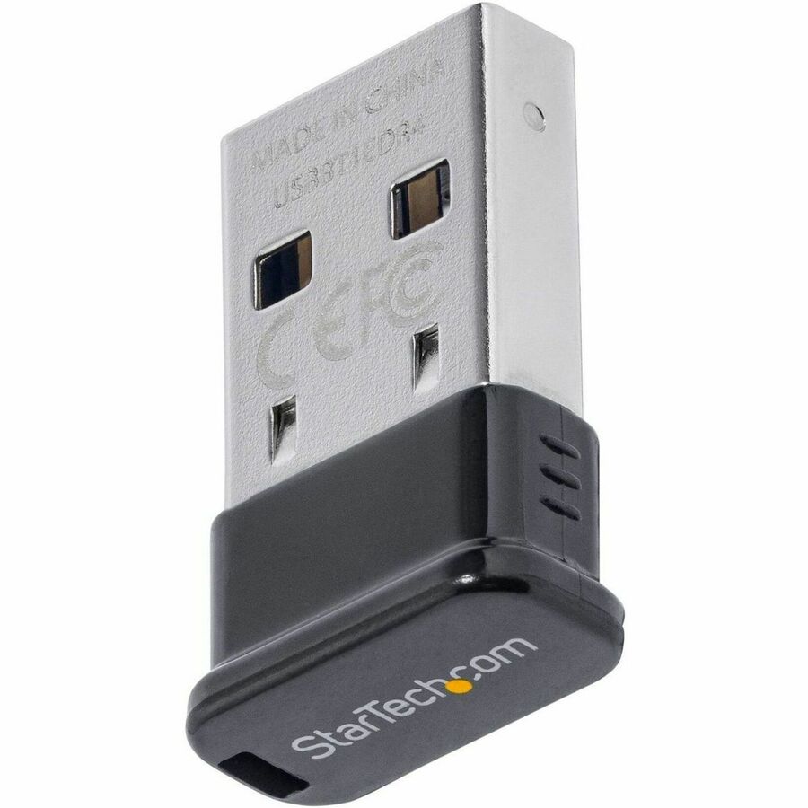 StarTech.com Mini USB Bluetooth 4.0 Adapter - 50m(165ft) Class 1 EDR Wireless Dongle — USBBT1EDR4
