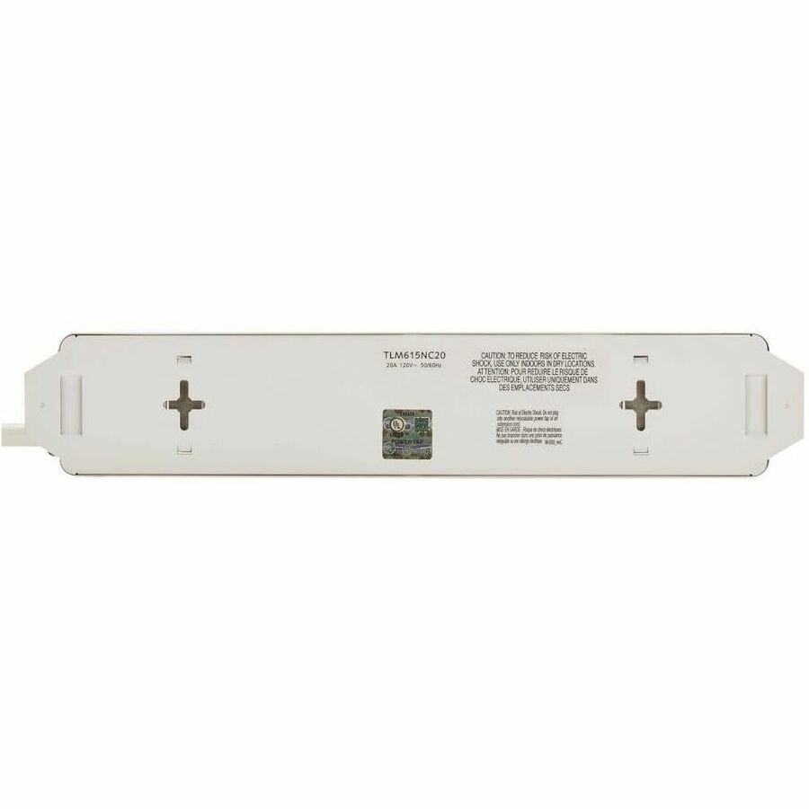 Eaton Tripp Lite Series Power It! 6-Outlet Power Strip, 15 ft. (4.57 m) Cord, 5-20P Plug, Metal Housing — TLM615NC20