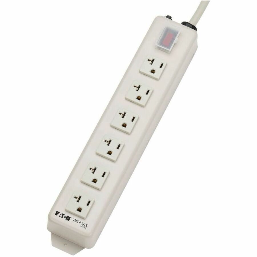 Eaton Tripp Lite Series Power It! 6-Outlet Power Strip, 15 ft. (4.57 m) Cord, 5-20P Plug, Metal Housing — TLM615NC20