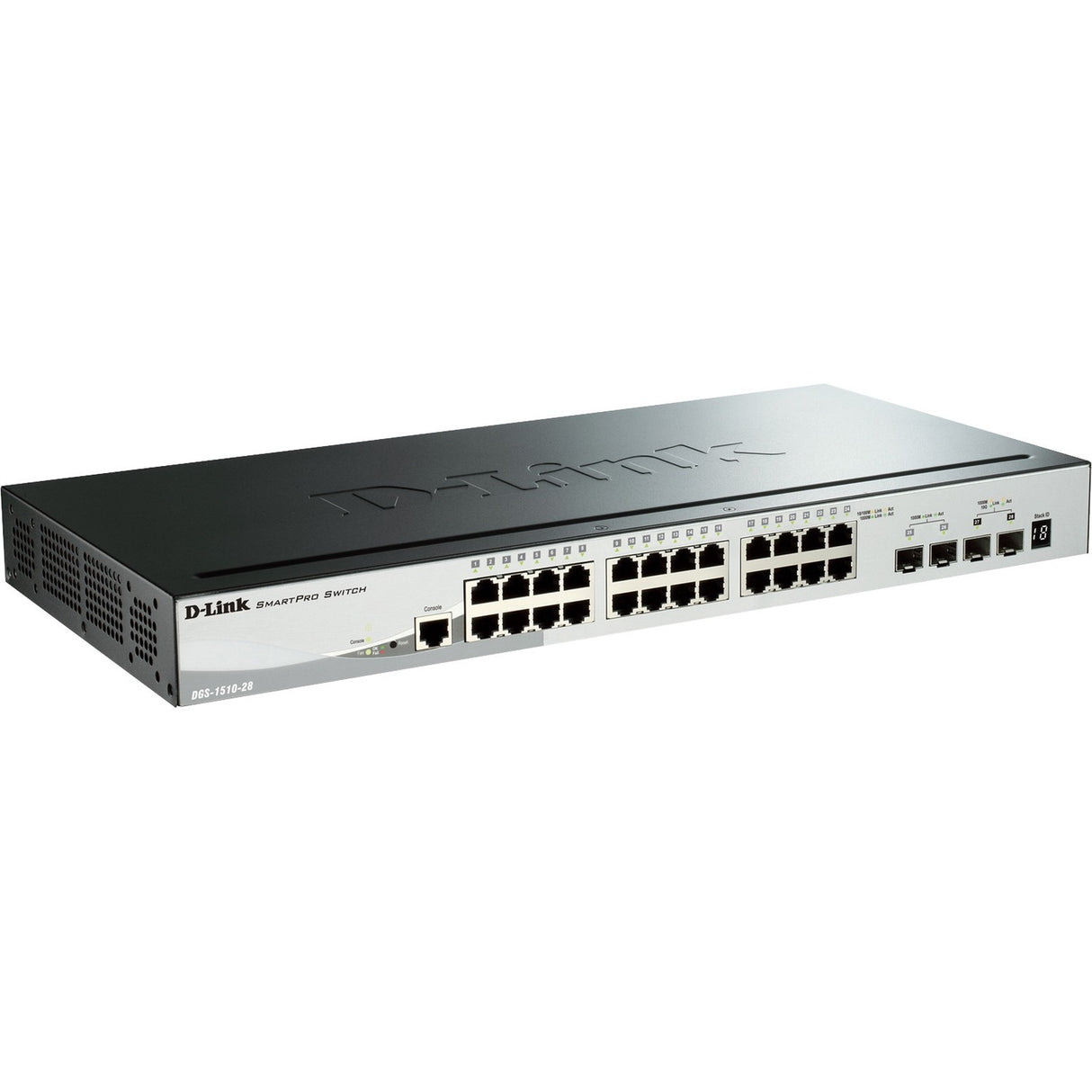 DGS-1510 Series Smart Managed 28-Port Gigabit Switch including 4 10GbE SFP+ Ports — DGS-1510-28X