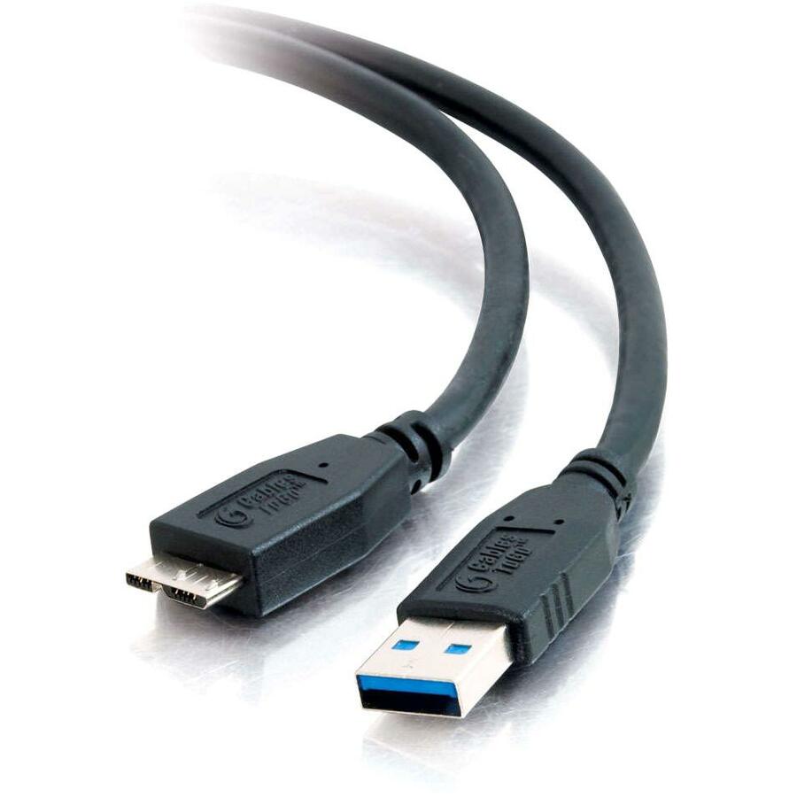 C2G 2m USB Cable - USB 3.0 A to Micro USB B Cable (6ft) - USB Phone Cable — 54177