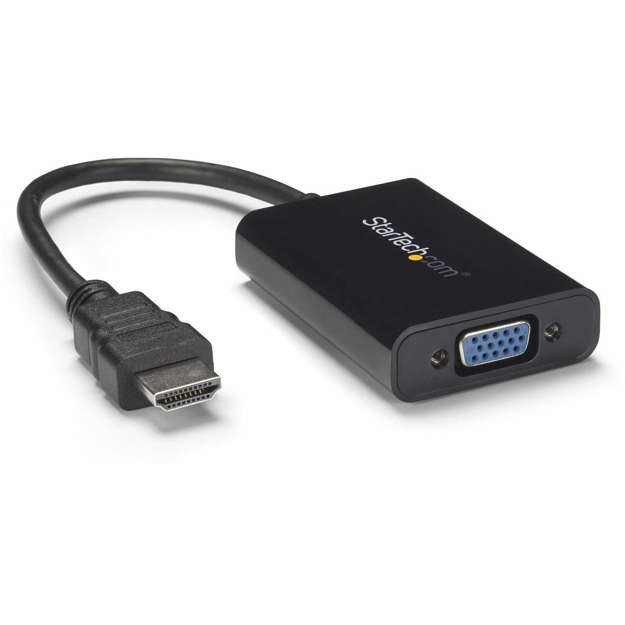 StarTech.com HDMI to VGA Video Adapter Converter with Audio for Desktop PC / Laptop / Ultrabook - 1920x1200 — HD2VGAA2
