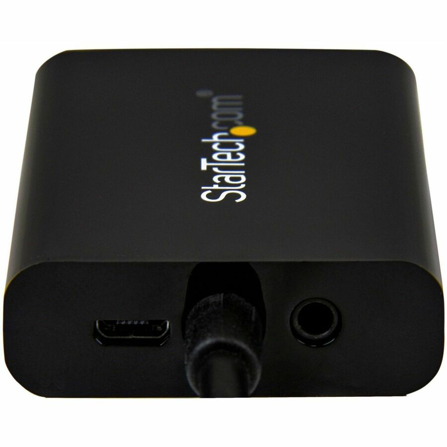 StarTech.com HDMI to VGA Video Adapter Converter with Audio for Desktop PC / Laptop / Ultrabook - 1920x1200 — HD2VGAA2