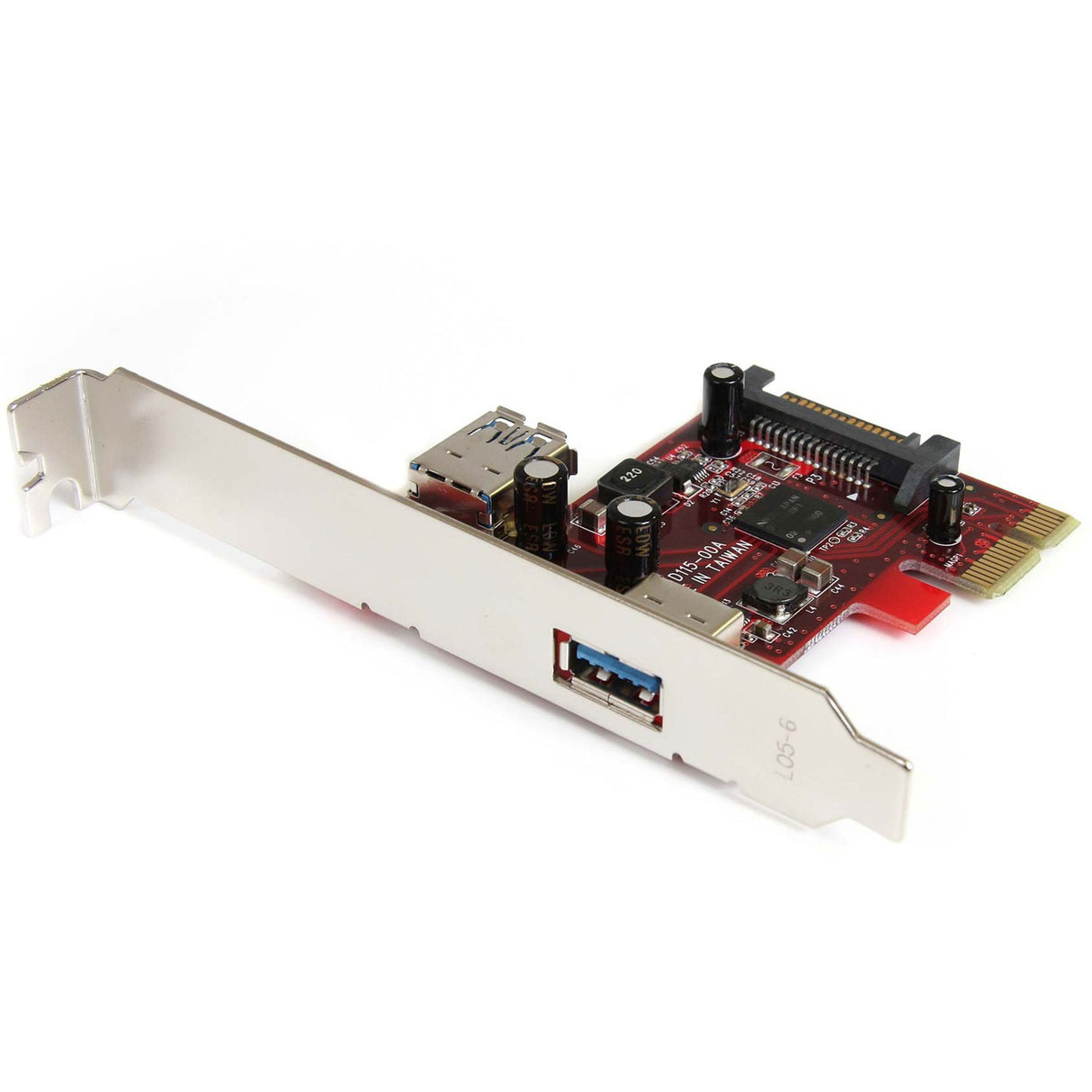 StarTech.com 2 port PCI Express SuperSpeed USB 3.0 Card with UASP Support - 5Gbps - 1 Internal 1 External — PEXUSB3S11