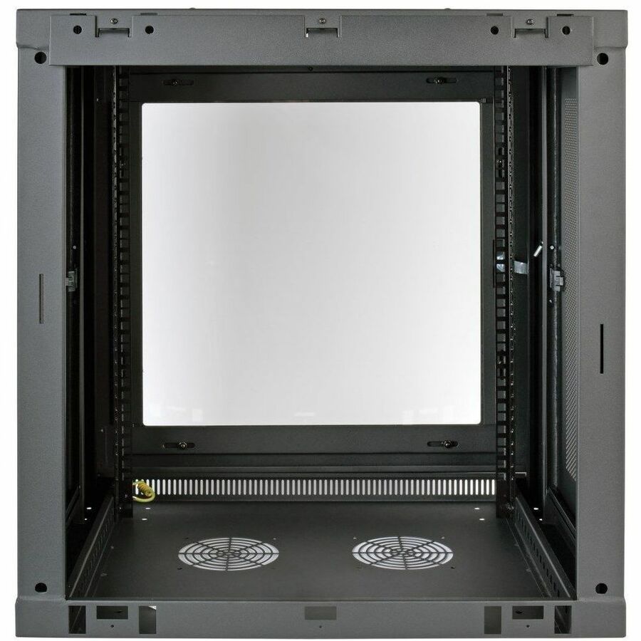 Eaton Tripp Lite Series SmartRack 12U Low-Profile Switch-Depth Wall-Mount Small Rack Enclosure, Clear Acrylic Window — SRW12UG