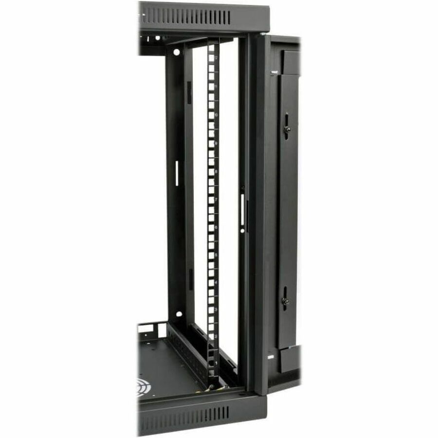 Eaton Tripp Lite Series SmartRack 12U Low-Profile Switch-Depth Wall-Mount Small Rack Enclosure, Clear Acrylic Window — SRW12UG