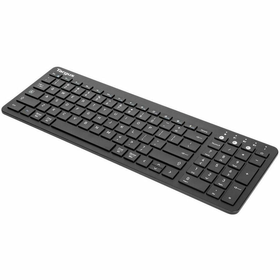 Targus Midsize Multi-Device Bluetooth Antimicrobial Keyboard, Black — AKB863US