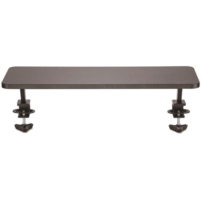 StarTech.com Monitor Riser Stand - Clamp-on Monitor Shelf for Desk - Extra Wide 25.6"/65 cm - For up to 34" Monitors - Black (MNRISERCLMP) — MNRISERCLMP