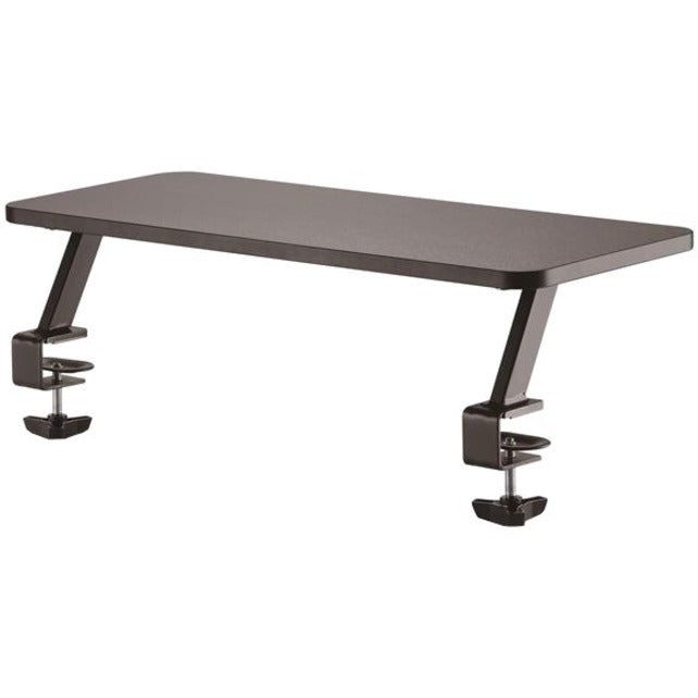 StarTech.com Monitor Riser Stand - Clamp-on Monitor Shelf for Desk - Extra Wide 25.6"/65 cm - For up to 34" Monitors - Black (MNRISERCLMP) — MNRISERCLMP