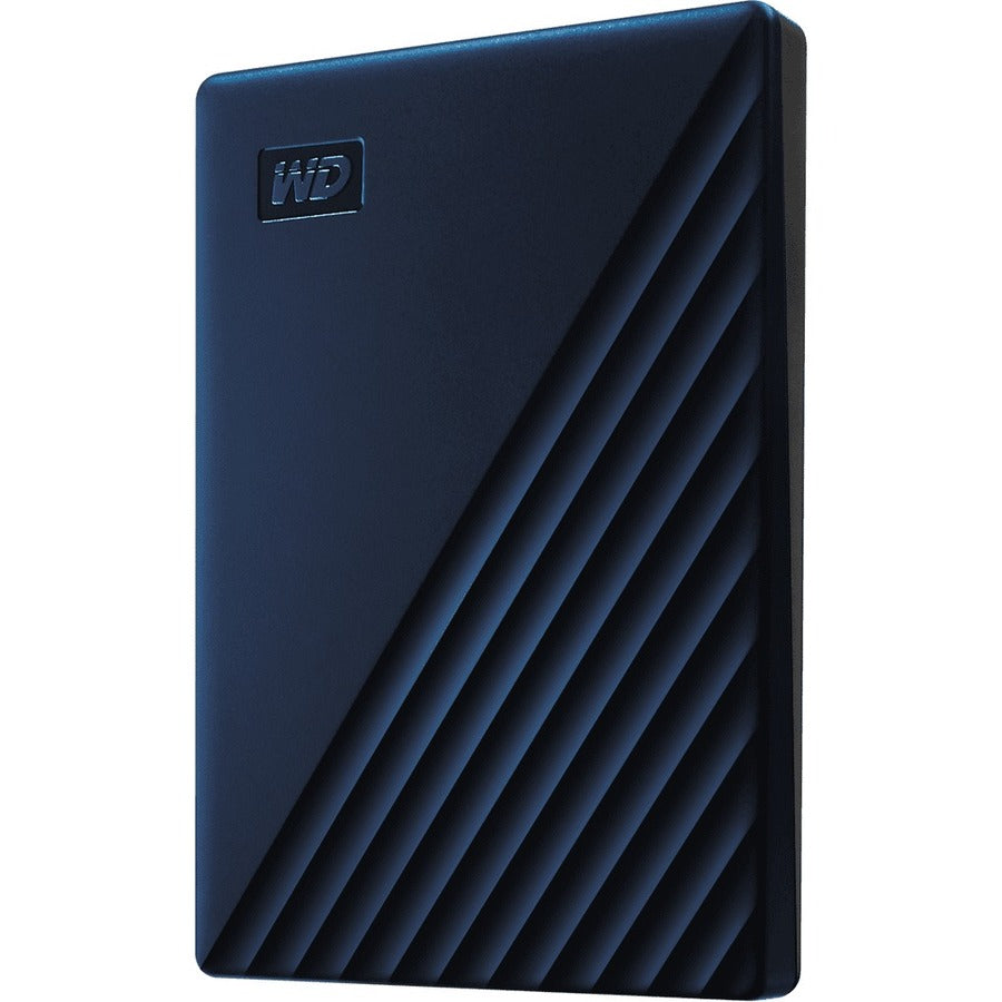 WD My Passport for Mac 4 TB Portable Hard Drive - External - Midnight Blue — WDBA2F0040BBL-WESN