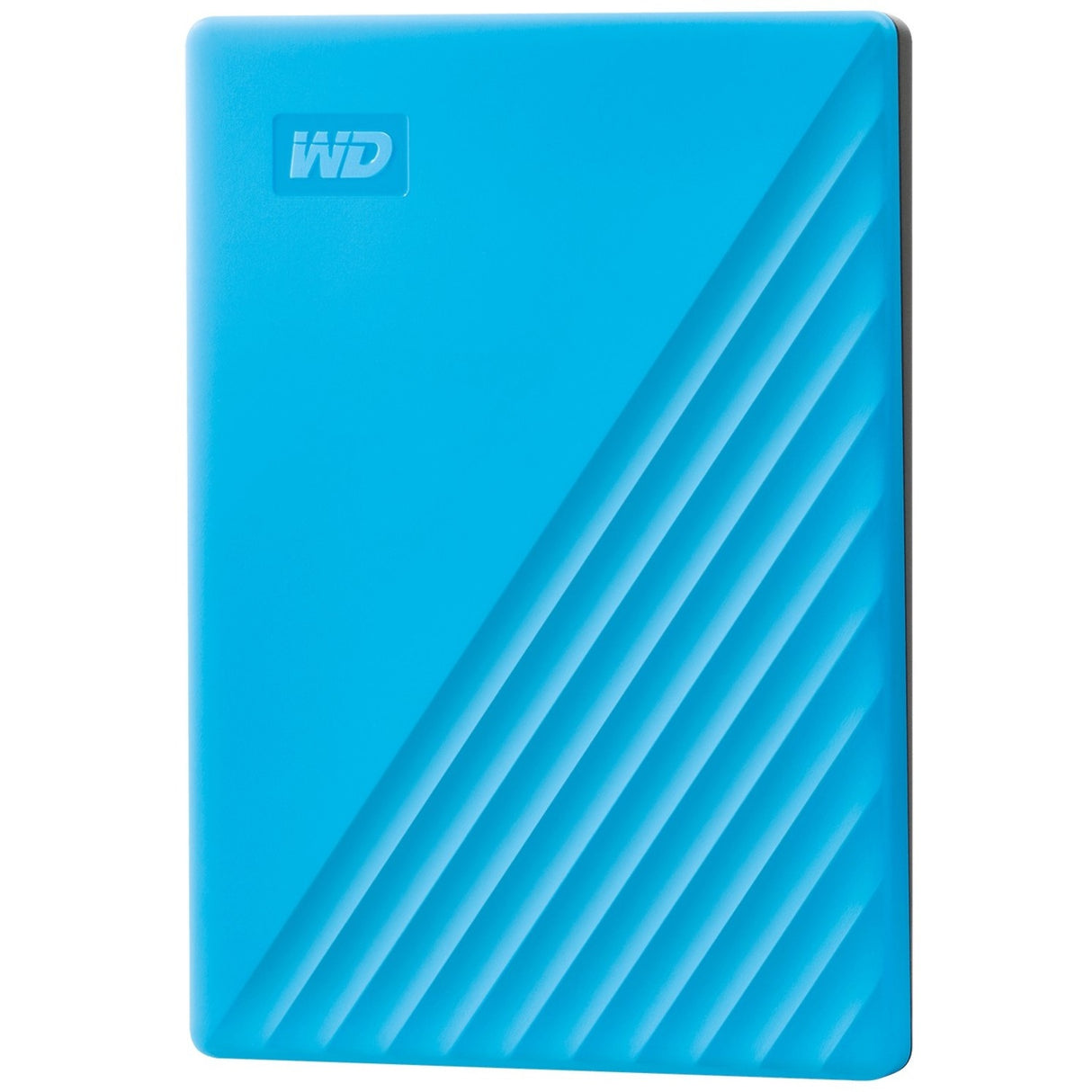WD My Passport WDBYVG0020BBL 2 TB Portable Hard Drive - External - Blue — WDBYVG0020BBL-WESN