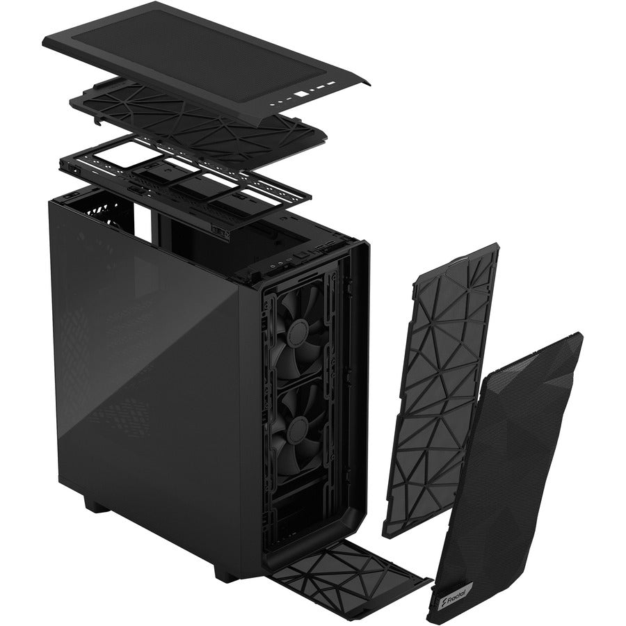 Fractal Design Meshify 2 Compact Black TG Light Tint — FD-C-MES2C-03