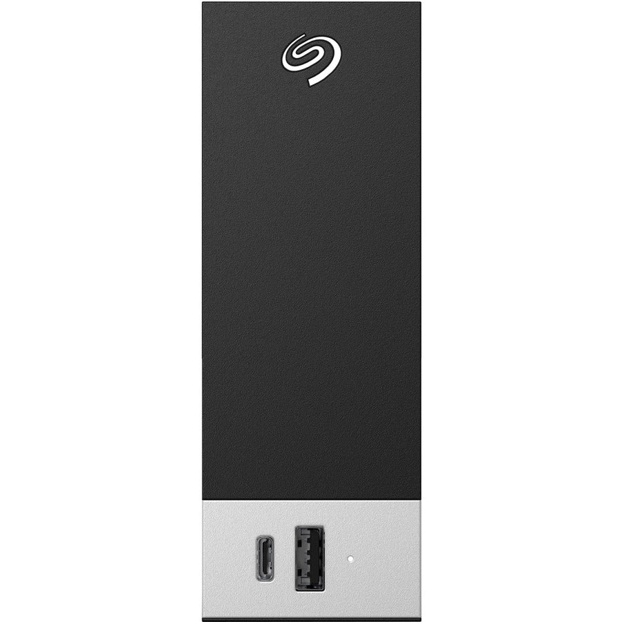Seagate One Touch STLC6000400 6 TB Hard Drive - 3.5" External - SATA (SATA/600) - Shingled Magnetic Recording (SMR) Method - Black — STLC6000400