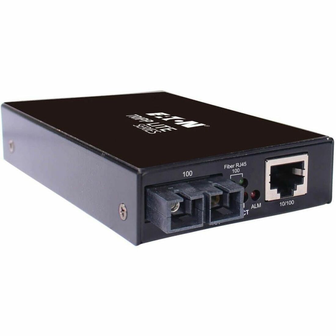 Eaton Tripp Lite Series Hardened Copper to Fiber Media Converter - 10/100 Mbps, RJ45/SC Multimode, -10° to 60°C, 2 km (1.2 mi.), TAA — N784-H01-SCMM
