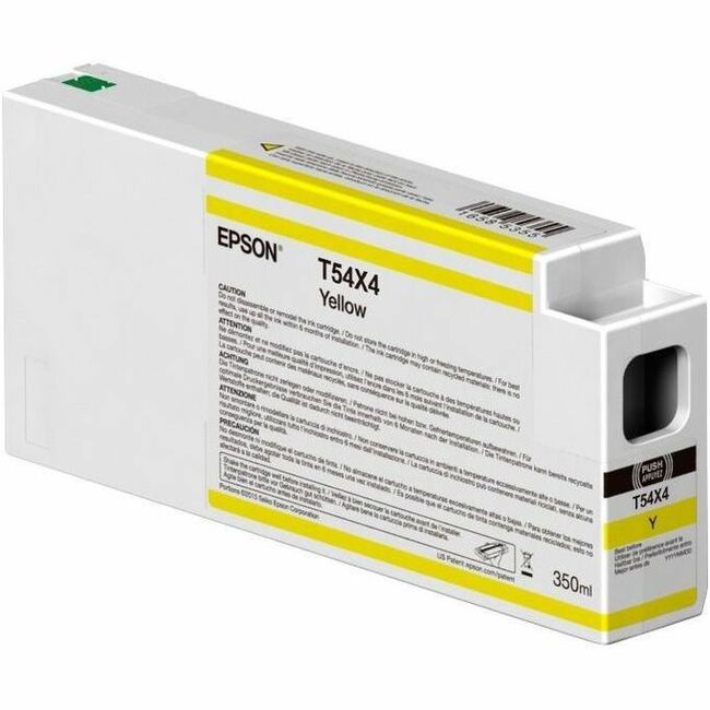 Epson UltraChrome HD Inkjet Ink Cartridge - Single Pack - Yellow - 1 Pack — T54X400