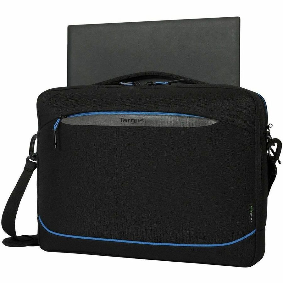 Targus Coastline EcoSmart TBT940GL Carrying Case (Briefcase) for 15" to 16" Notebook - Black - TAA Compliant — TBT940GL