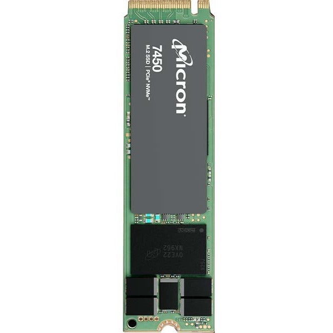 Micron 7450 PRO 480 GB Solid State Drive - M.2 2280 Internal - PCI Express NVMe (PCI Express NVMe 4.0 x4) - Read Intensive - TAA Compliant — MTFDKBA480TFR-1BC1ZABYYR