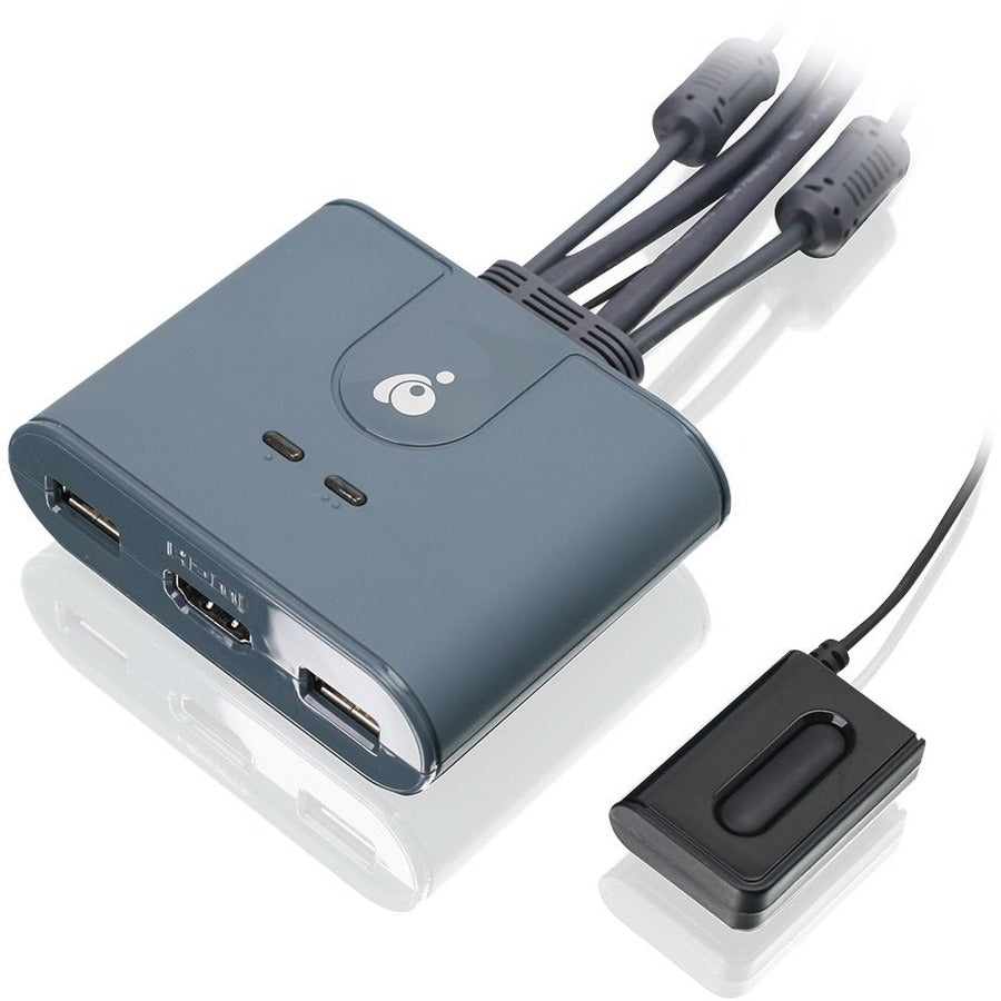 IOGEAR 2-Port Full HD KVM Switch with HDMI and USB Connections — GCS32HU