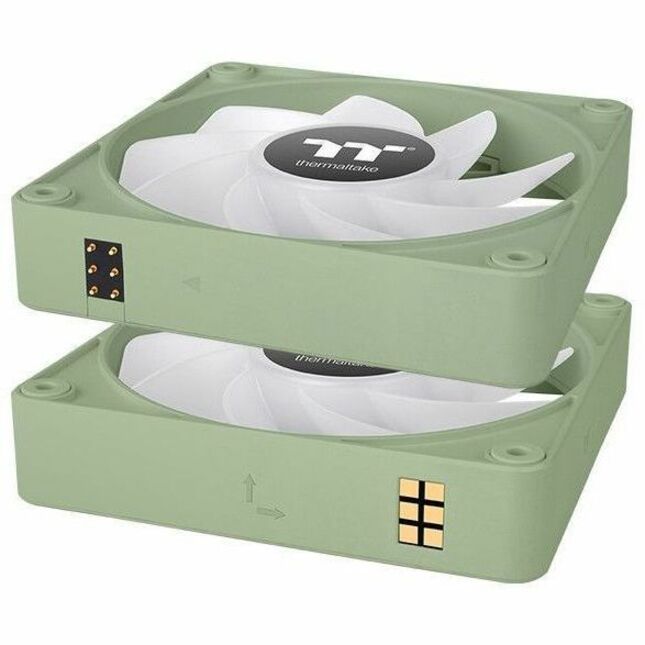 Thermaltake CT120 EX Reverse ARGB Sync PC Cooling Fan Matcha Green (3-Fan Pack) - 3 Pack — CL-F198-PL12MG-A