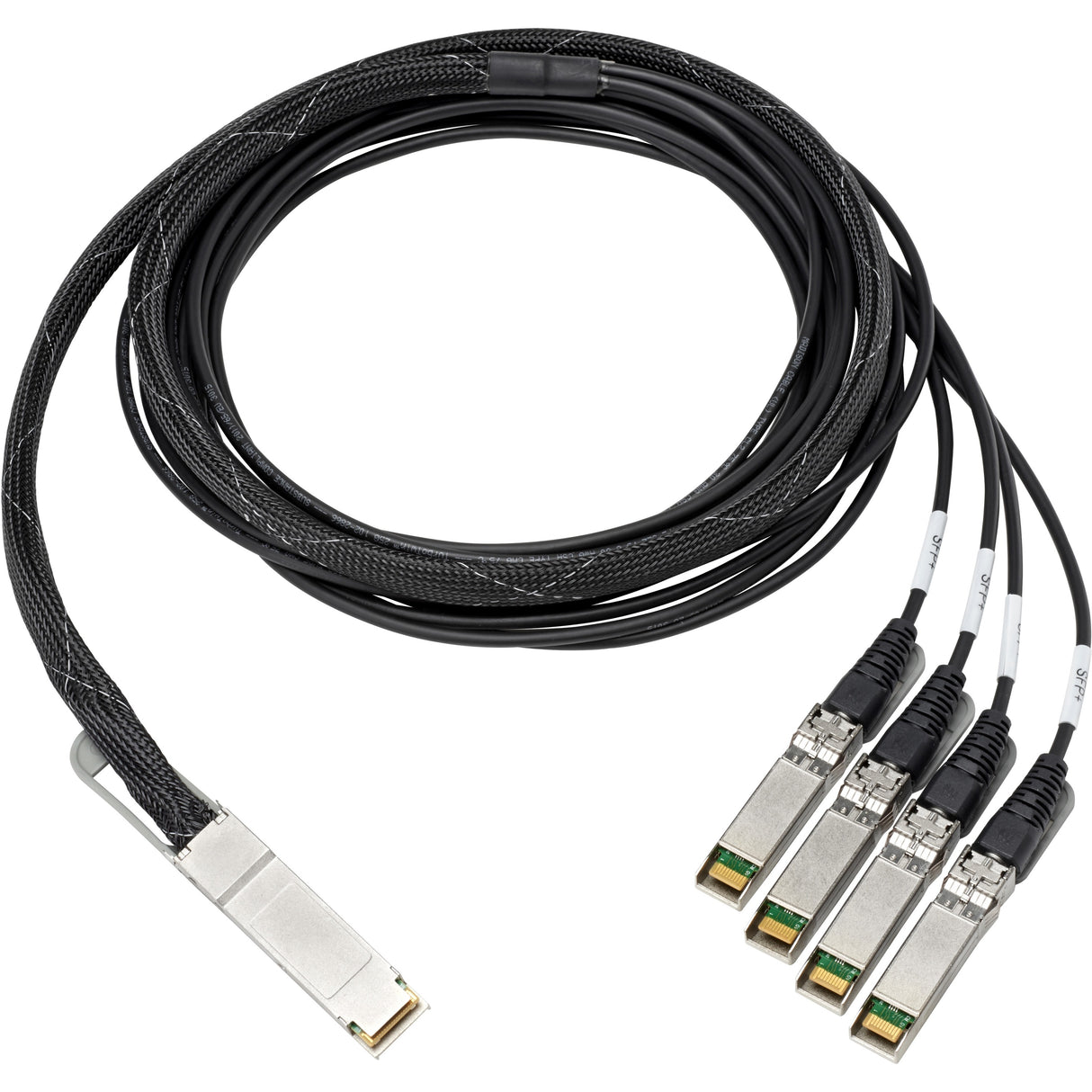 HPE 100Gb QSFP28 to 4x25Gb SFP28 3m Direct Attach Copper Cable — 845416-B21