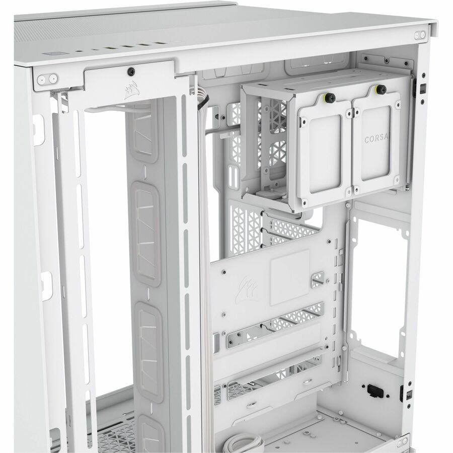 Corsair 6500D AIRFLOW Mid-Tower Dual Chamber PC Case - White — CC-9011260-WW